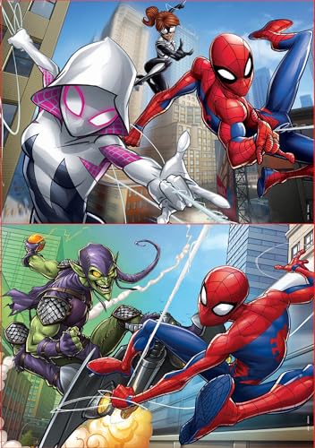 educa-spider-man-kinderpuzzle-2x48-teile-marvel-set-ab-4-jahren image 7