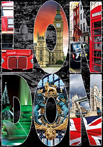 educa-16786-london-collage-puzzle-1000-teile-stadt image 6