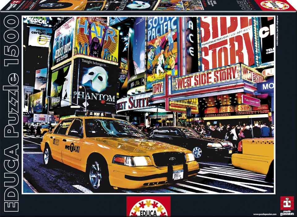 educa-14816-times-square-puzzle-1500-teile-new-york image 1