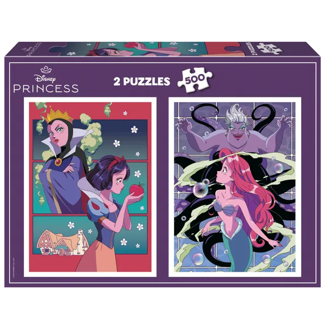 educa-disney-schurken-puzzle-2x500-teile-ab-11-jahren image 1