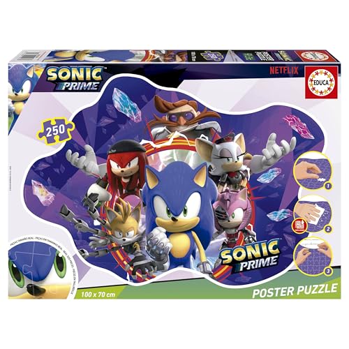 educa-sonic-prime-poster-puzzle-250-teile-xxl-100x70-cm-ab-8 image 8