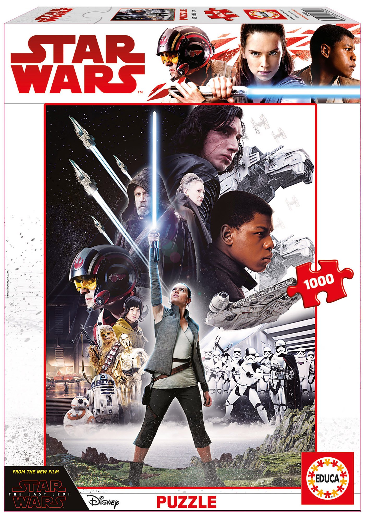 educa-17465-star-wars-episode-viii-puzzle-1000-teile image 1