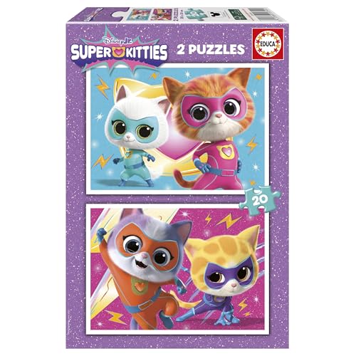 educa-kinderpuzzle-superkitties-20340-2x20-teile-ab-4-jahren image 7