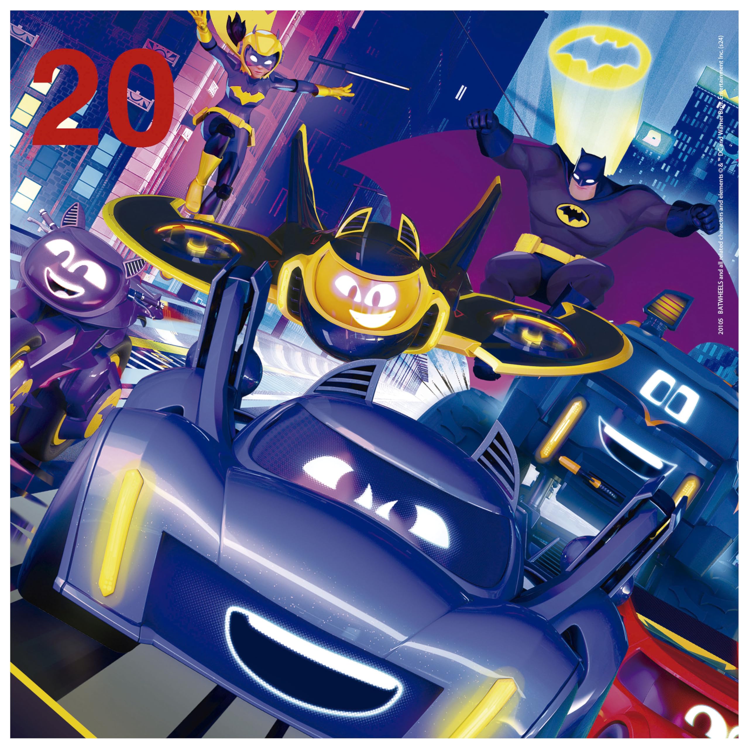 educa-20105-batwheels-puzzle-set-4-in-1-ab-5-jahren image 3