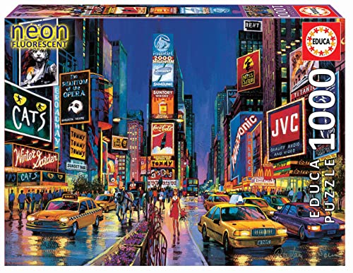 educa-neon-times-square-new-york-1000-teile-puzzle-leucht-13047 image 6