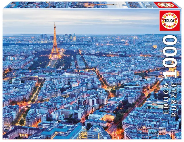 educa-16286-lichter-von-paris-puzzle-1000-teile-stadt image 1