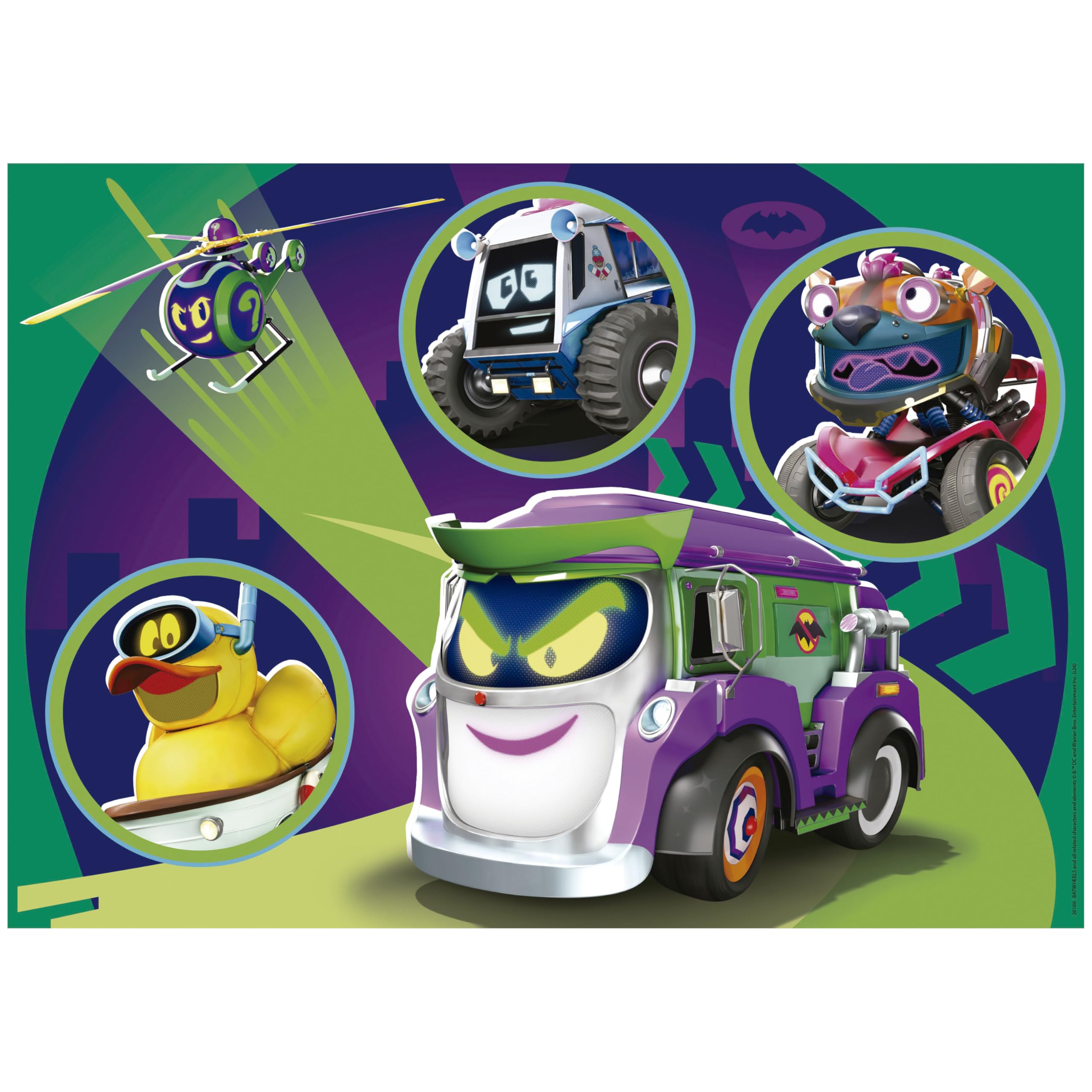 educa-batwheels-doppel-puzzle-set-f-r-kinder-ab-4 image 3