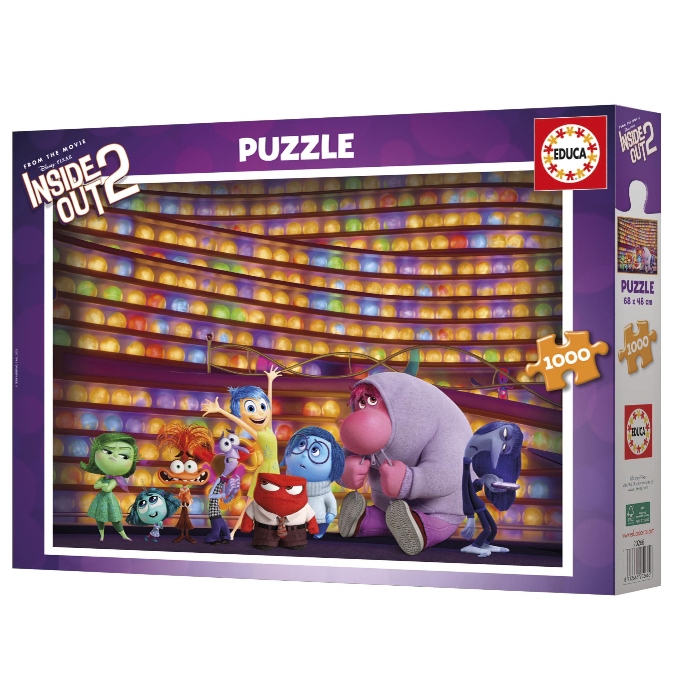 educa-inside-out-2-20266-puzzle-1000-teile-xtreme-ab-14-jahren image 3