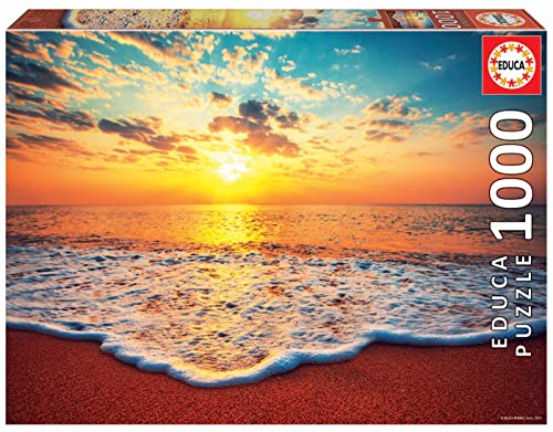 educa-sonnenuntergang-19024-puzzle-1000-teile-strand image 7