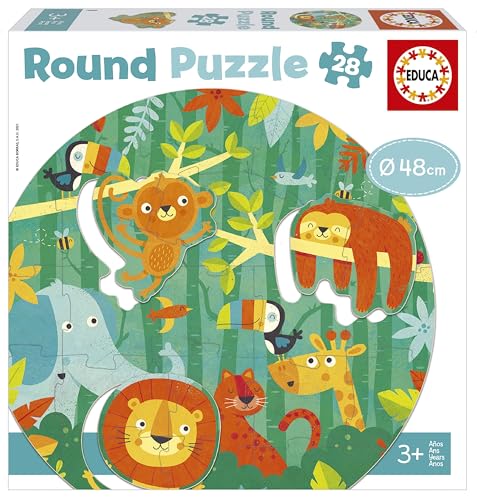 educa-dschungel-puzzle-rund-28-teile-tierpuzzle-ab-3 image 6