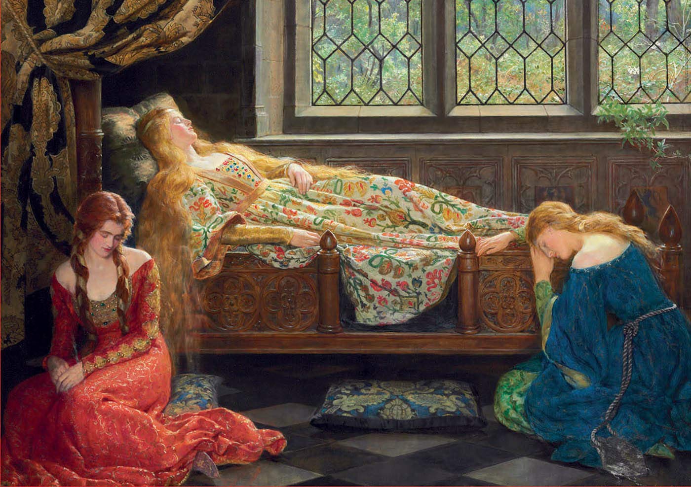 educa-sleeping-beauty-puzzle-1500-teile-85x60-ab-12-jahren image 2