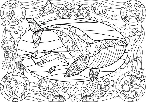educa-17827-colouring-meerestiere-puzzle-150-teile-zum-ausmalen image 5
