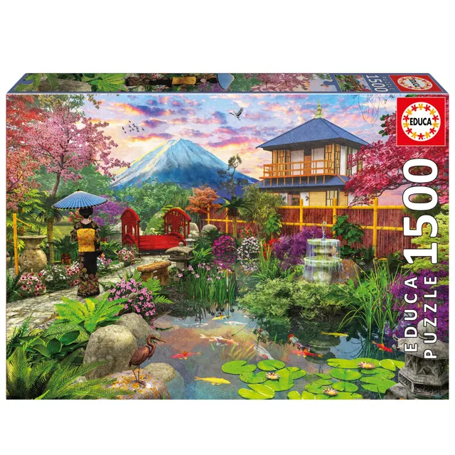 educa-19937-japanischer-garten-puzzle-1500-teile-zen image 1