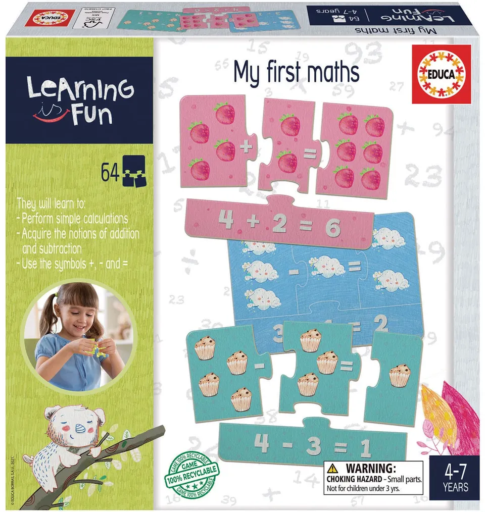 educa-18837-learning-is-fun-meine-erste-mathematik-ab-4-j image 1