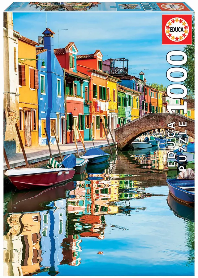 educa-burano-19023-1000-teile-puzzle-venedig-italien image 1