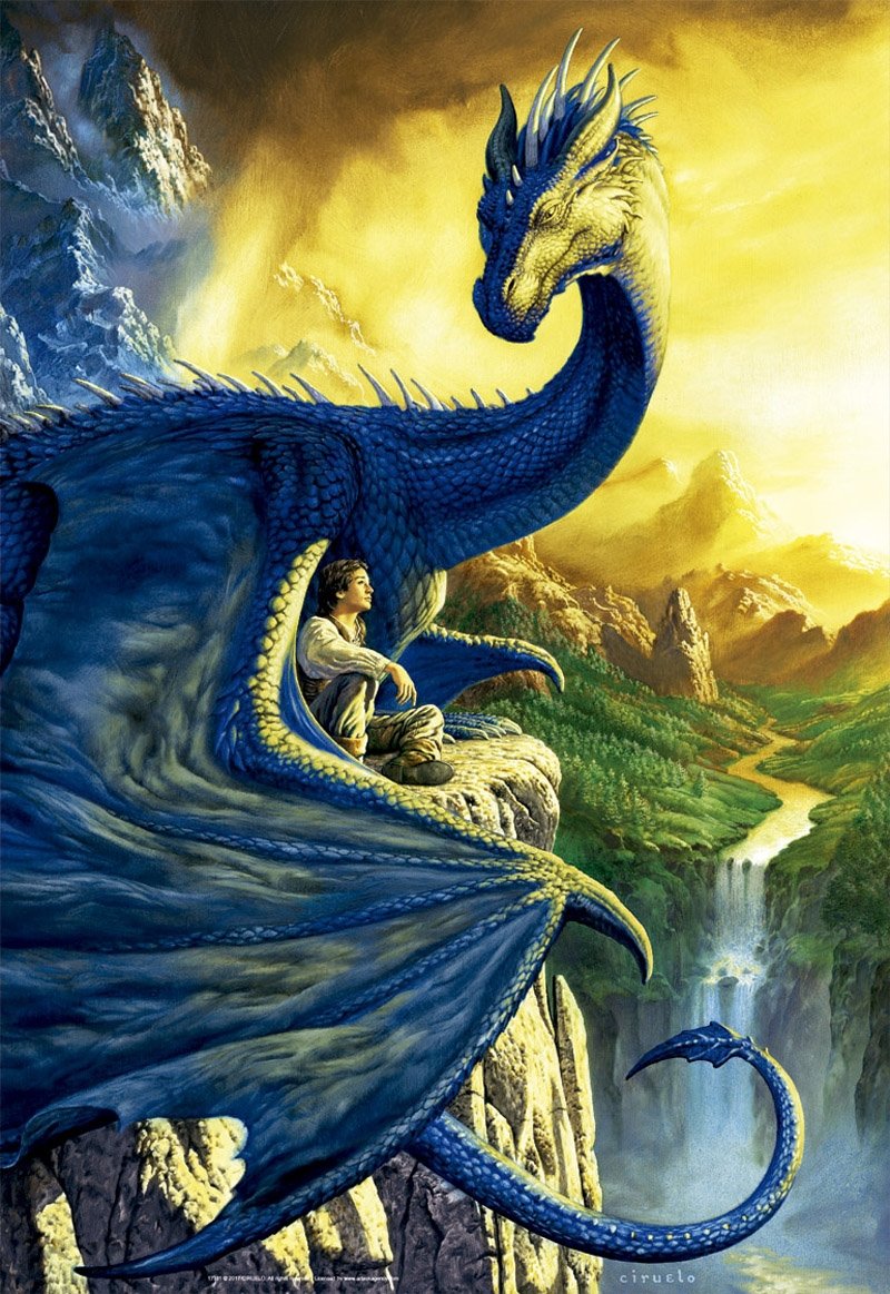 educa-17311-eragon-saphira-500-teile-puzzle-drache image 1