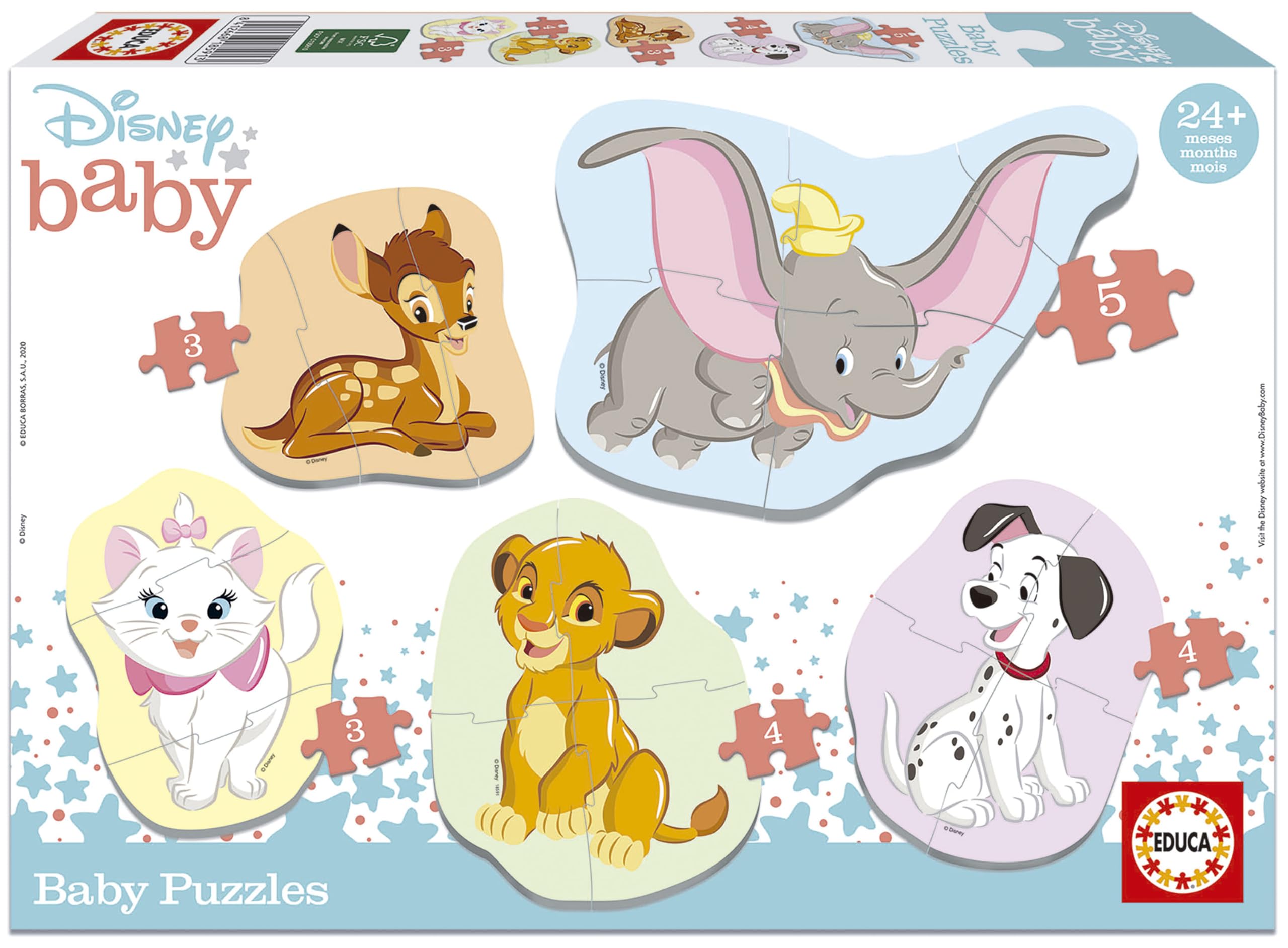 educa-mickey-mouse-baby-puzzle-5in1-3-5-teile-ab-2-jahren image 4