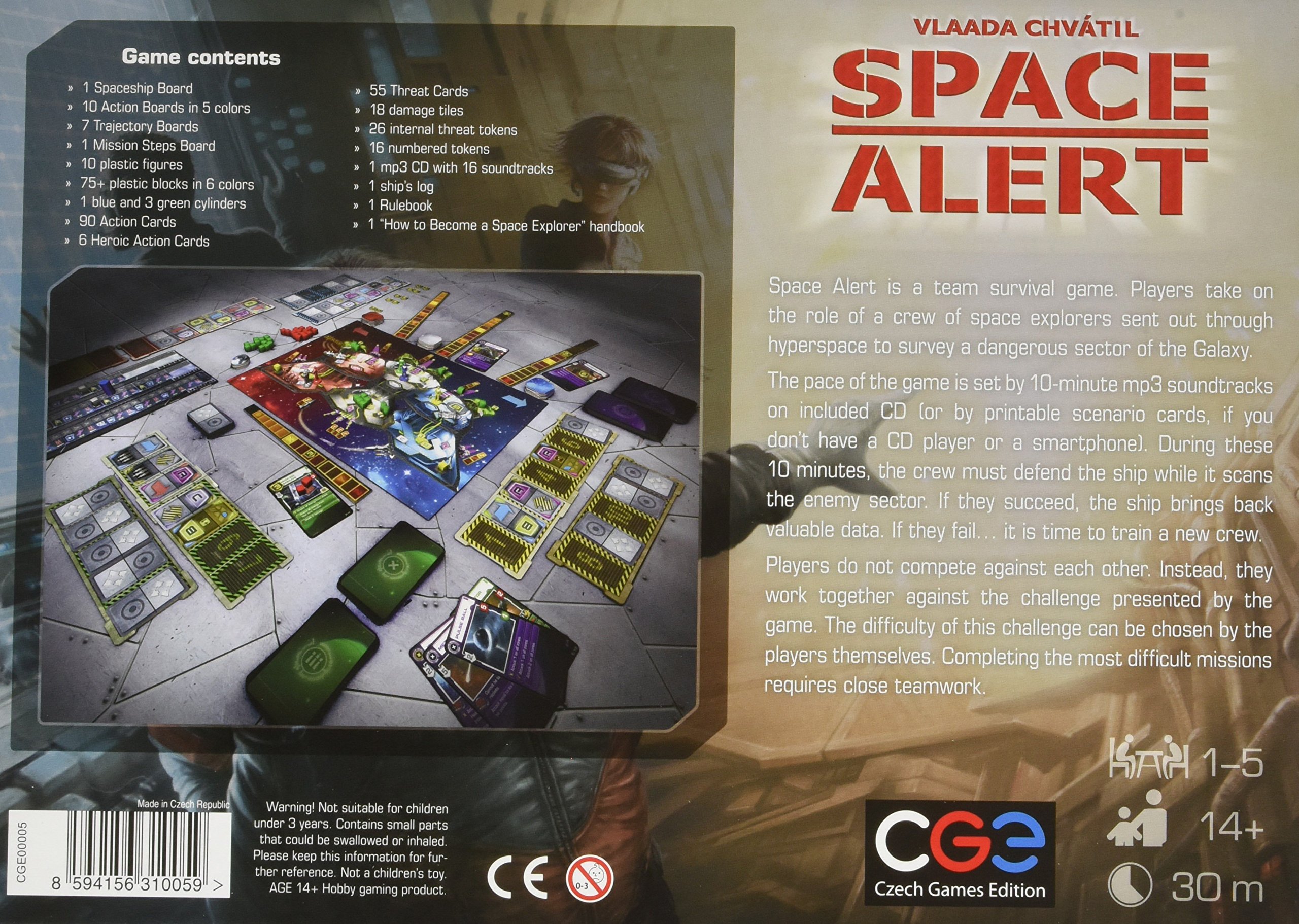 czech-games-space-alert-brettspiel-basisspiel-1-5-spieler image 3