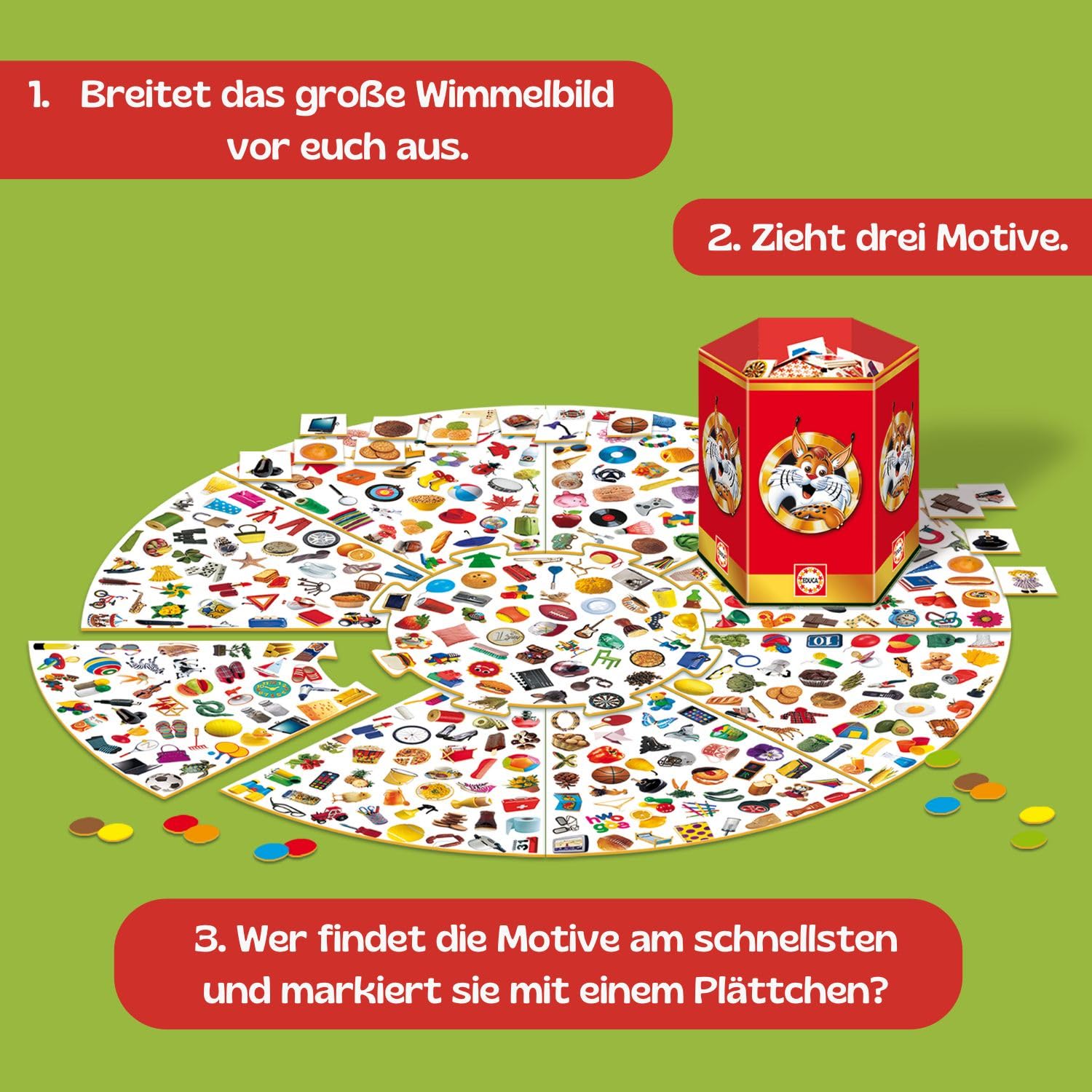 educa-schlaufuchs-familie-20058-brettspiel-ab-6-jahren image 2