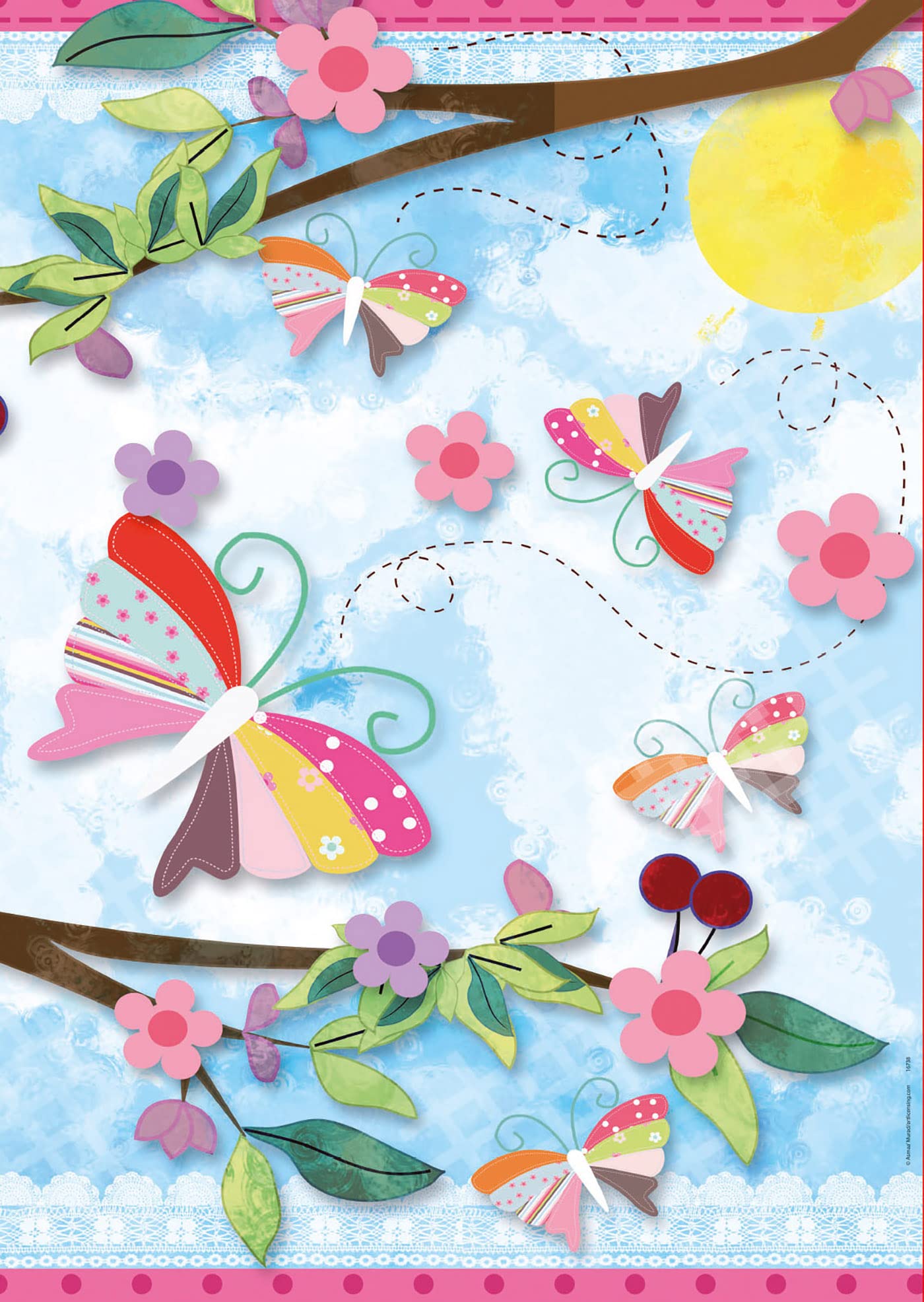 educa-16738-scrap-puzzle-garden-art-puzzle-500-teile-48x34-cm image 2