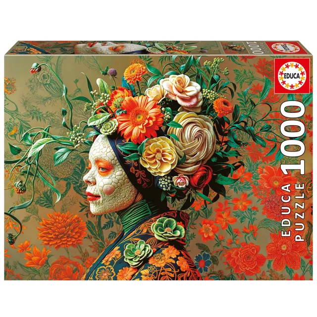 educa-echsenk-nigin-20233-puzzle-1000-teile-68x48-cm-mit-kleber image 1