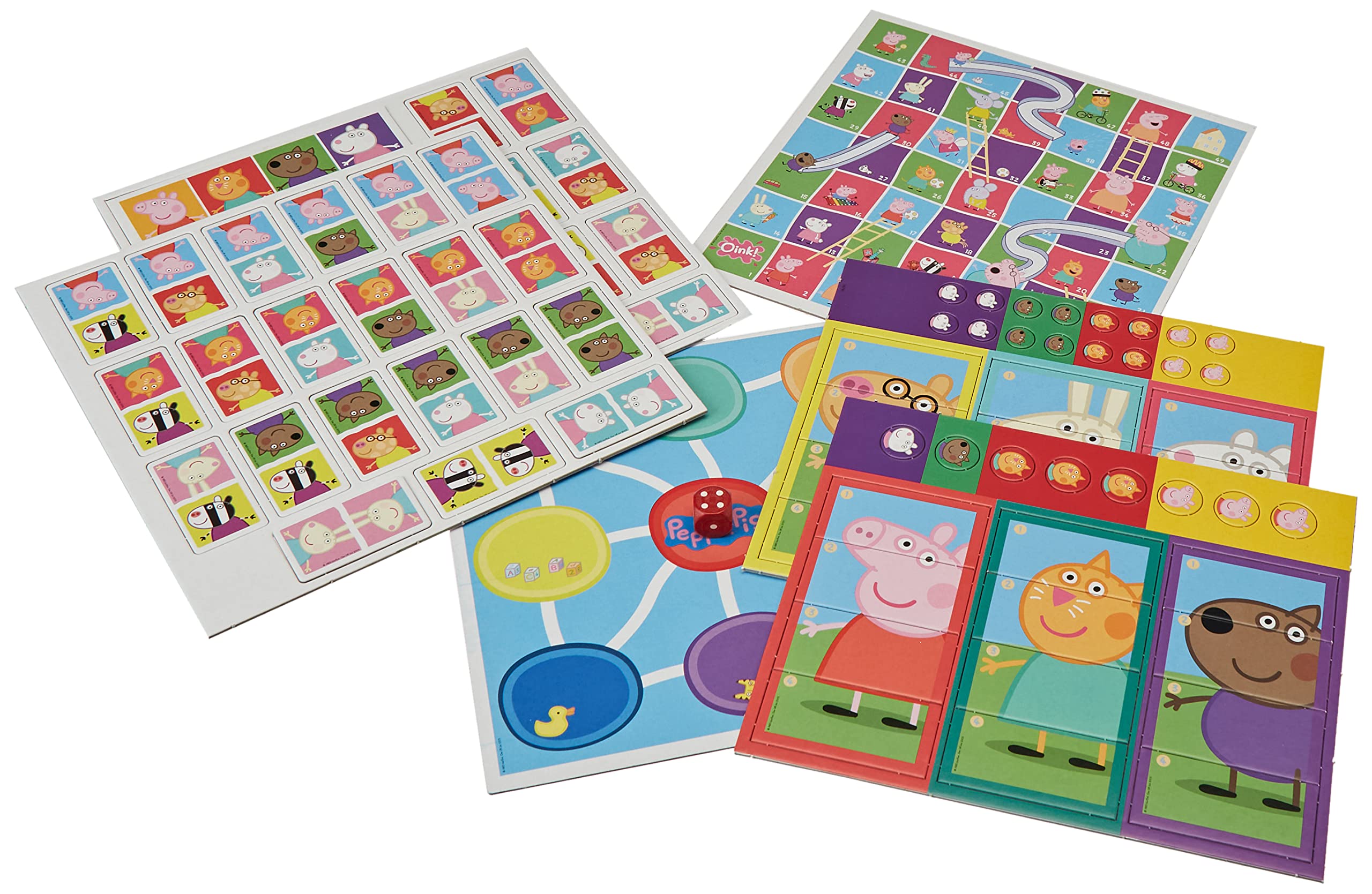 educa-peppa-pig-8-in-1-spieleset-puzzle-memory-ab-3-jahren image 3