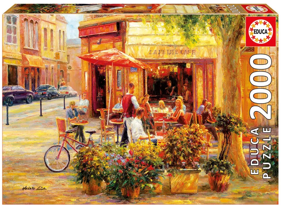 educa-17130-corner-cafe-puzzle-2000-teile-96x68-cm image 1