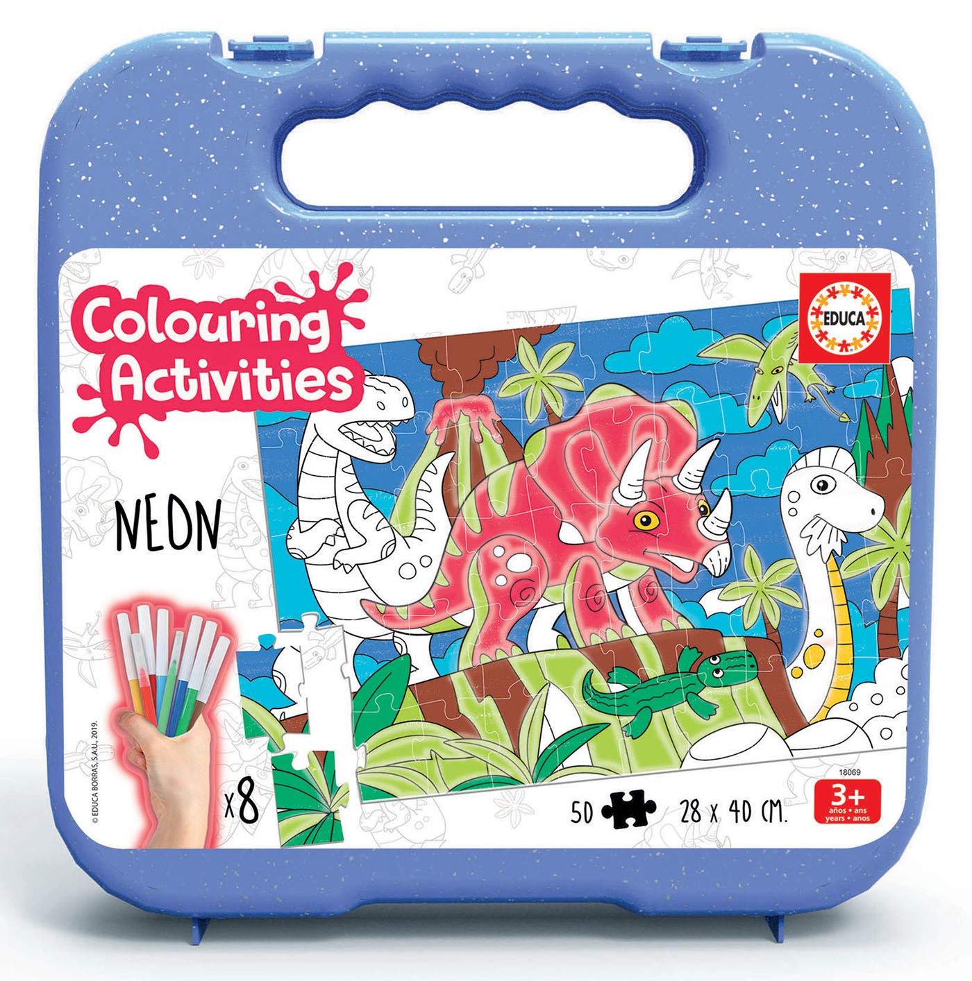 educa-colouring-einhorn-malpuzzle-100-teile-mit-stiften image 6