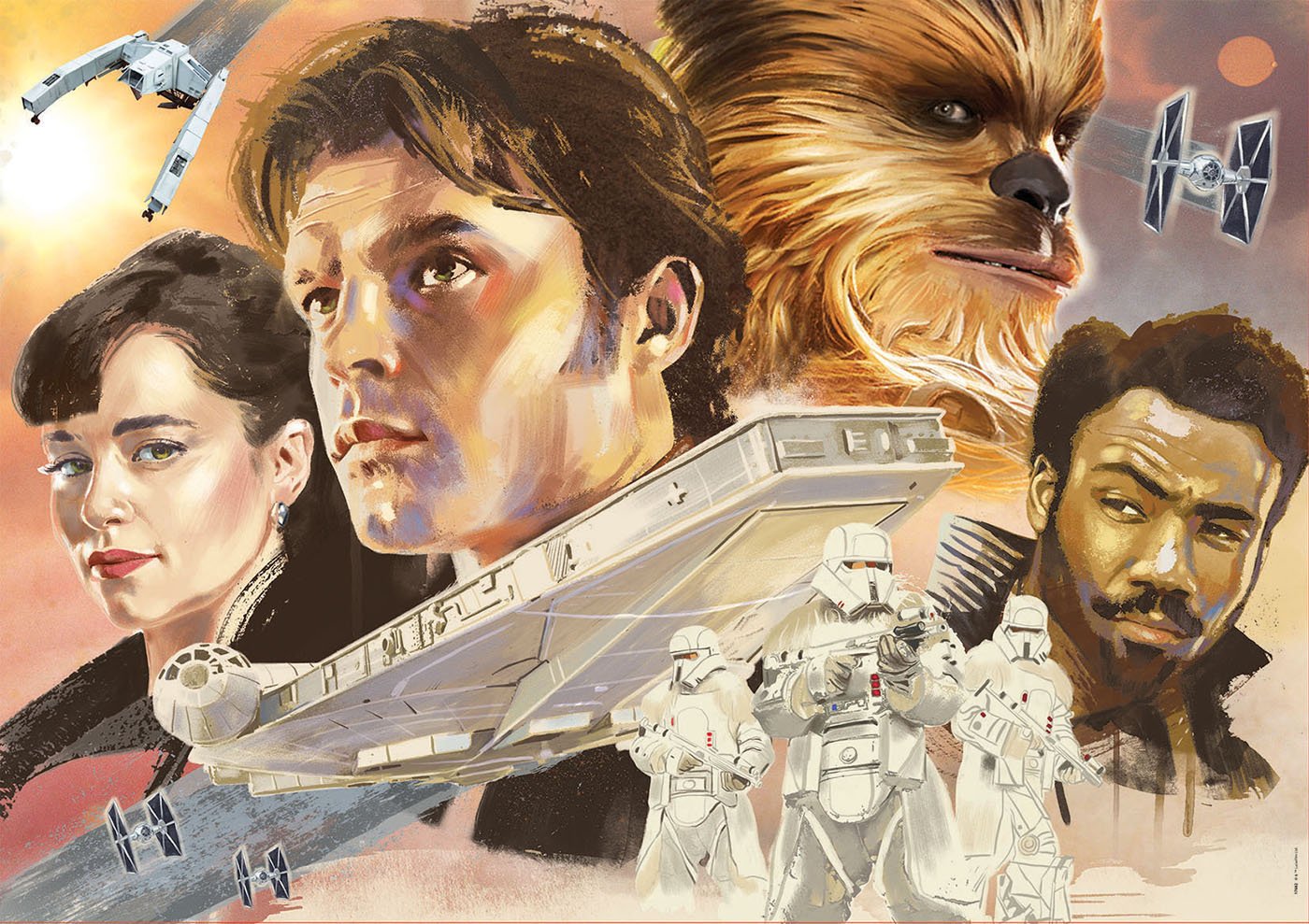 educa-17682-han-solo-star-wars-puzzle-1000-teile image 2
