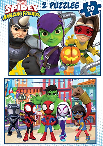 educa-spidey-super-freunde-kinderpuzzle-2x20-teile-ab-3 image 7