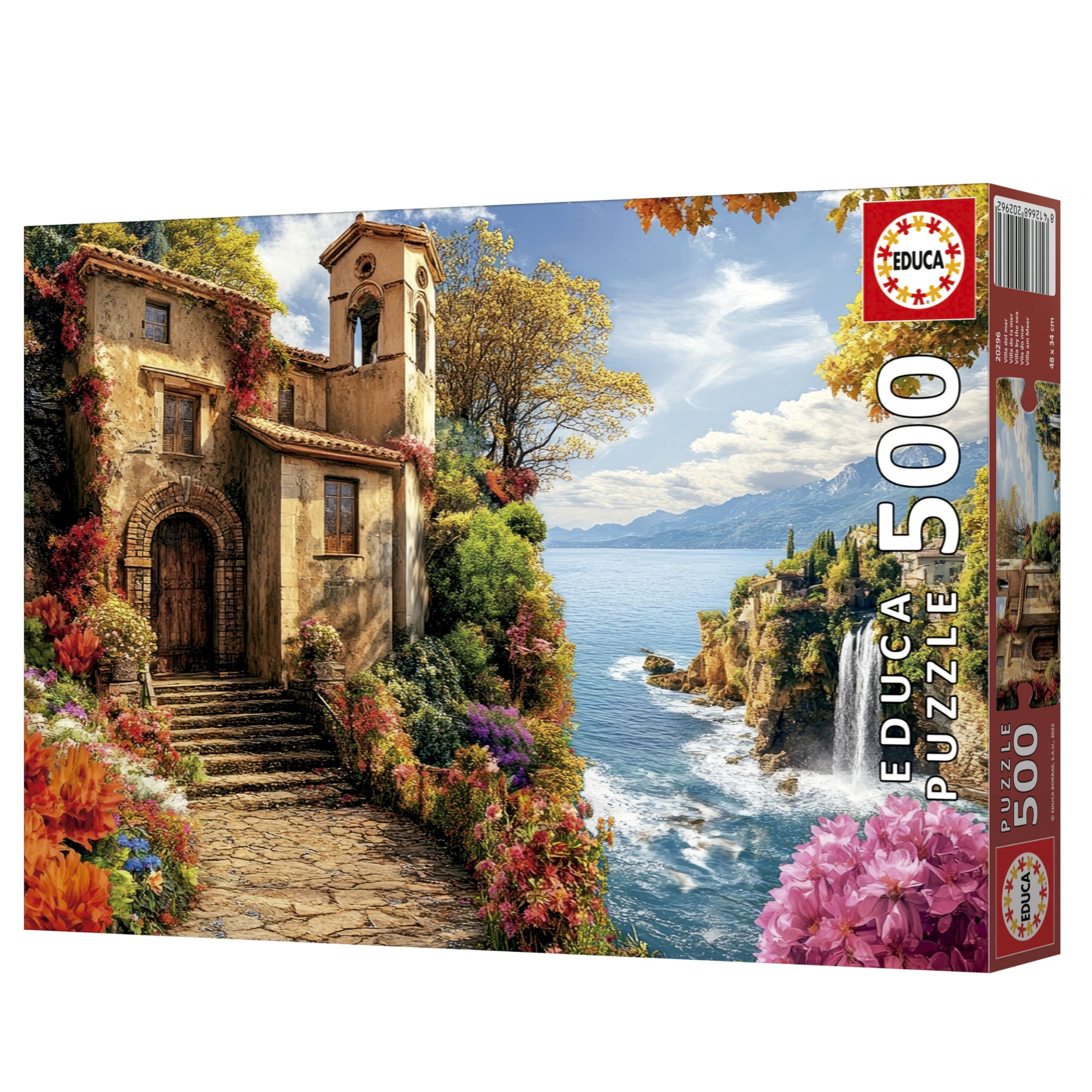 educa-20296-villa-am-meer-puzzle-500-teile-48x34-cm image 4