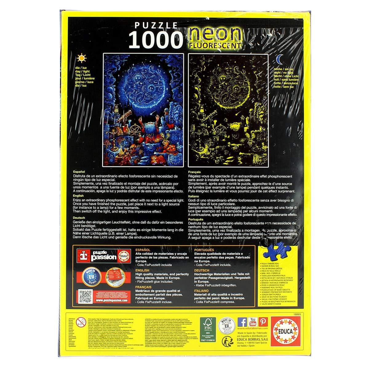 educa-astrologe-18003-puzzle-1000-teile-nachtleuchtend image 2