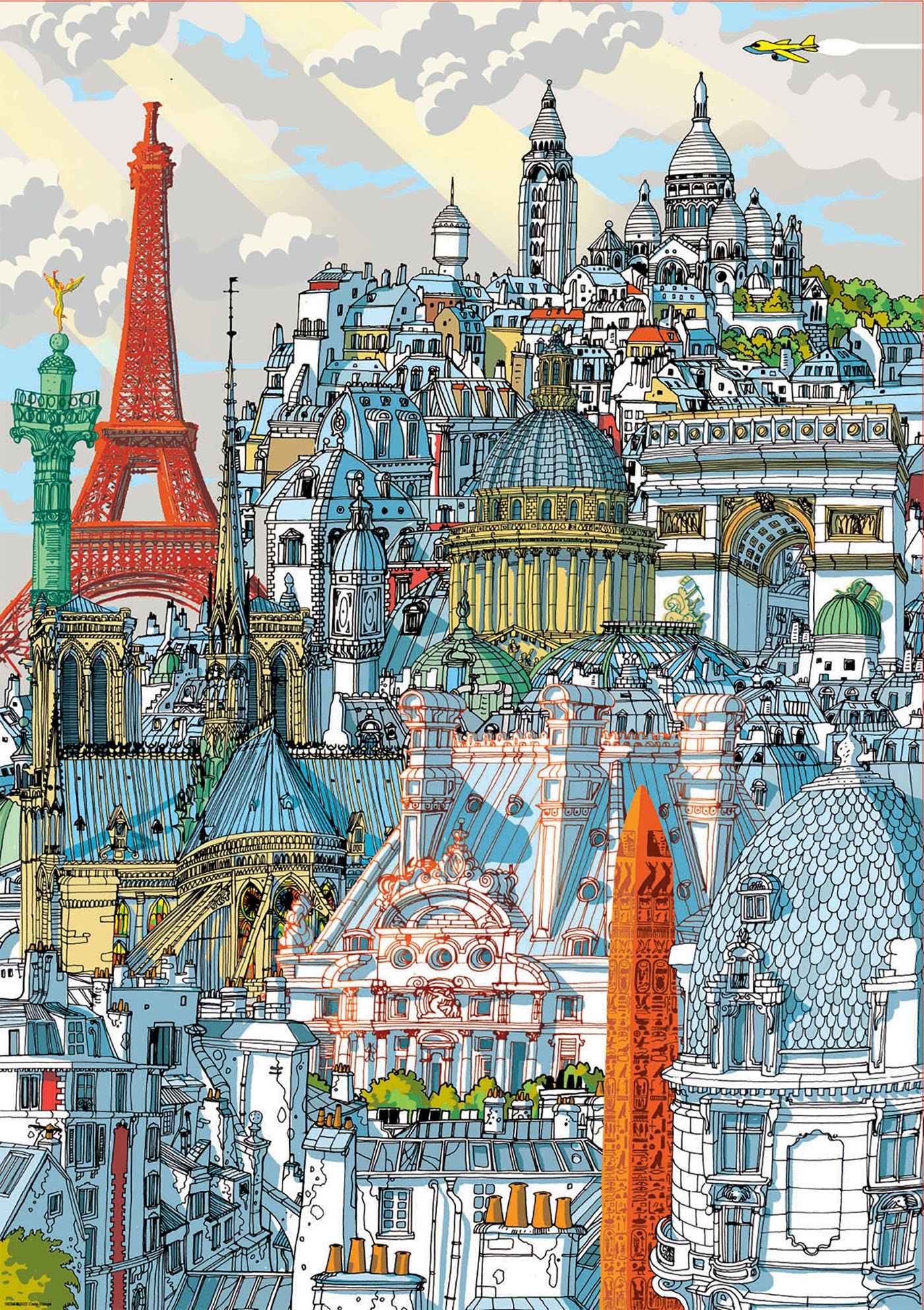 educa-19264-paris-puzzle-1000-teile-city-ab-10-jahren image 2
