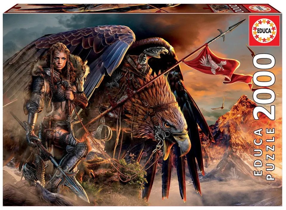 educa-eagle-rider-2000-teile-puzzle-fantasy-ab-12-jahren image 1