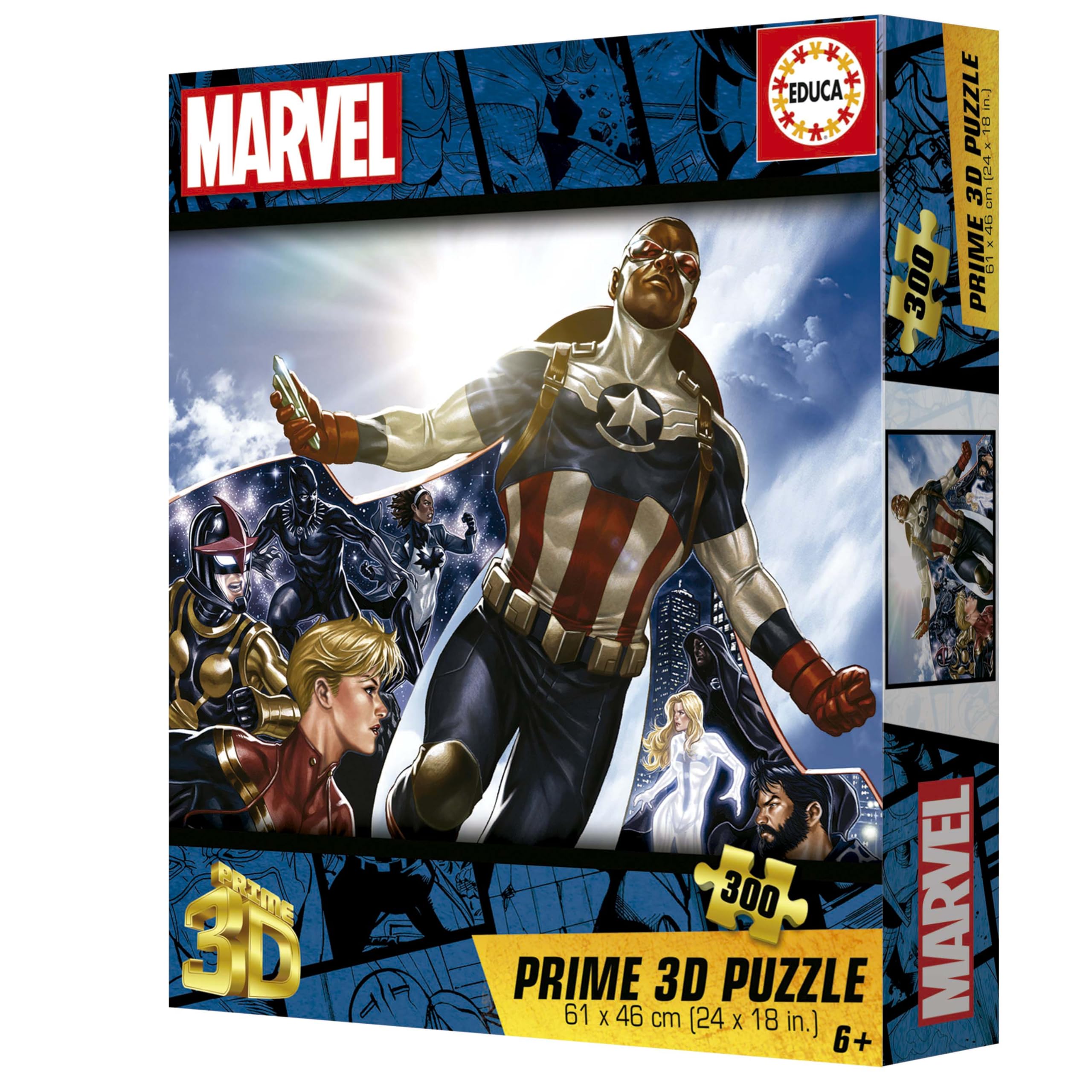 educa-puzzles-3d-20346-marvel-puzzle-300-teile-3d-effekt-ab-6-jahre image 5