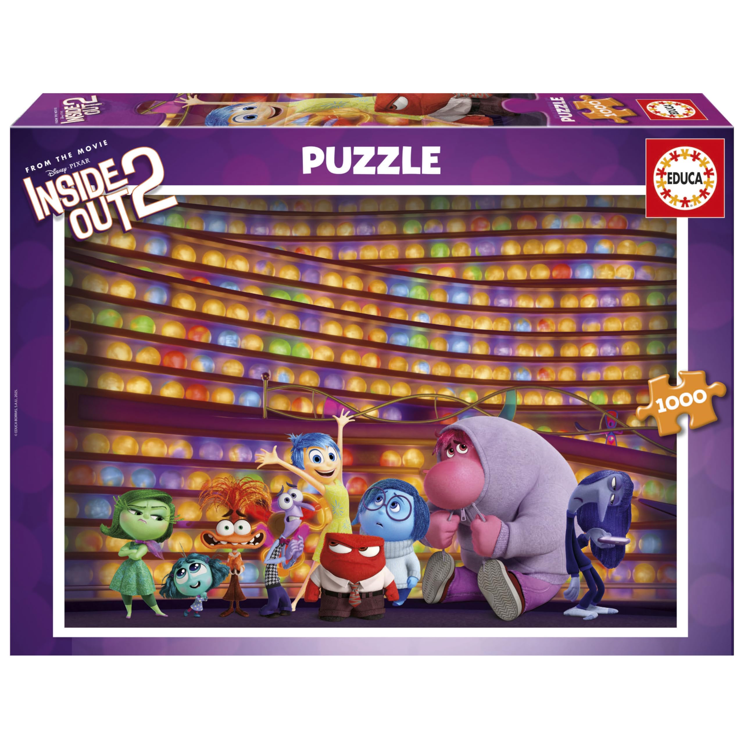 educa-inside-out-2-20266-puzzle-1000-teile-xtreme-ab-14-jahren image 1