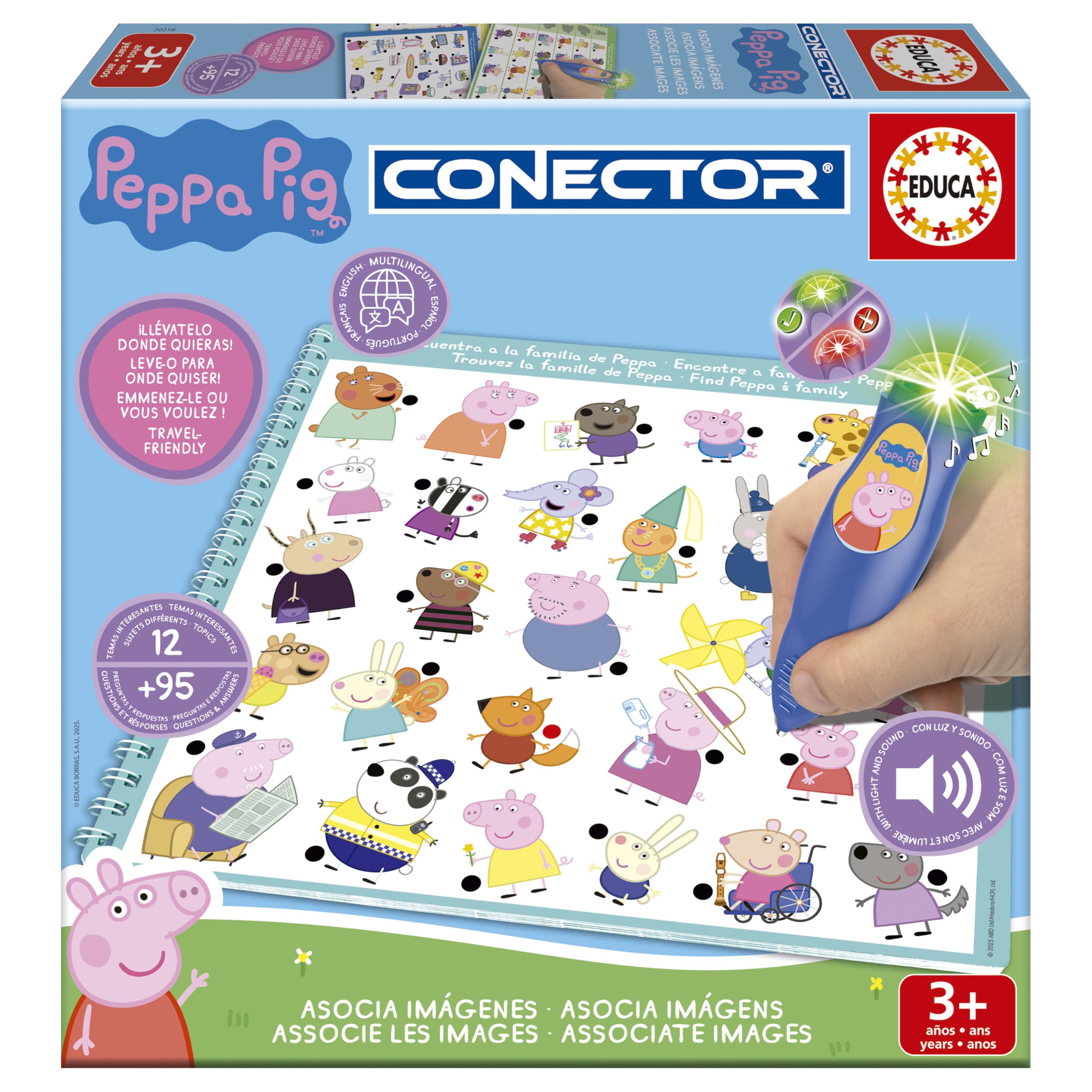 educa-conector-peppa-pig-junior-quizspiel-mit-wise-pen-ab-3-j image 1