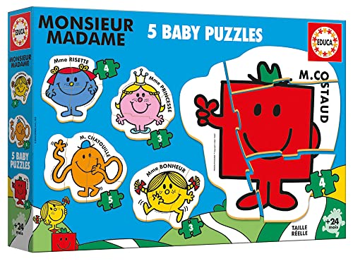 educa-monsieur-madame-5in1-baby-puzzleset-ab-2-jahren image 8