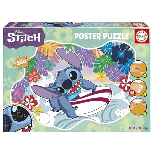 educa-19963-stitch-poster-puzzle-250-teile-xxl-ab-8-jahren image 7