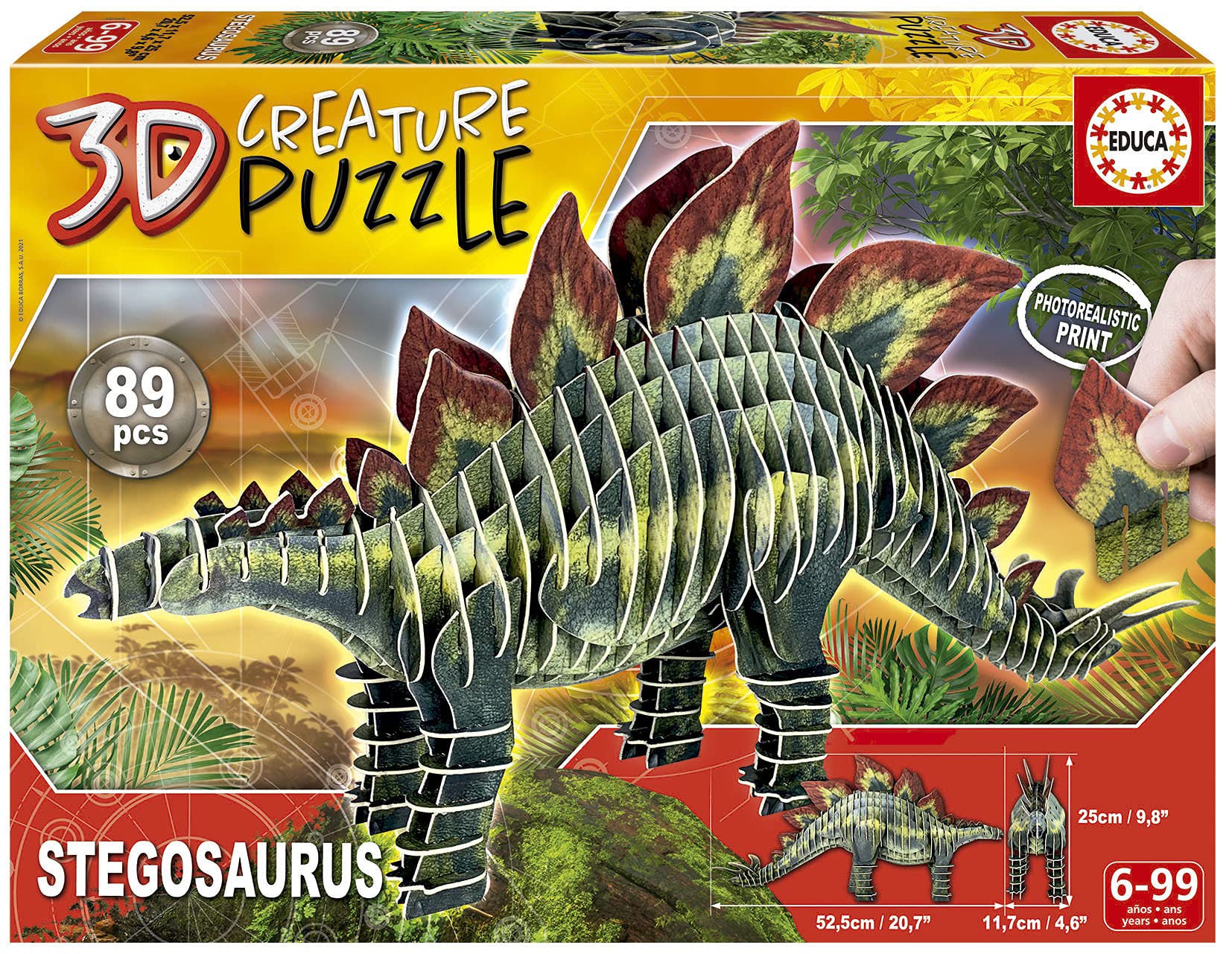 educa-t-rex-19182-3d-puzzle-82-teile-dinosaurier-ab-6-j image 3