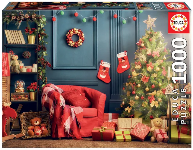 educa-christmas-corner-puzzle-1000-teile-68x48-cm image 1