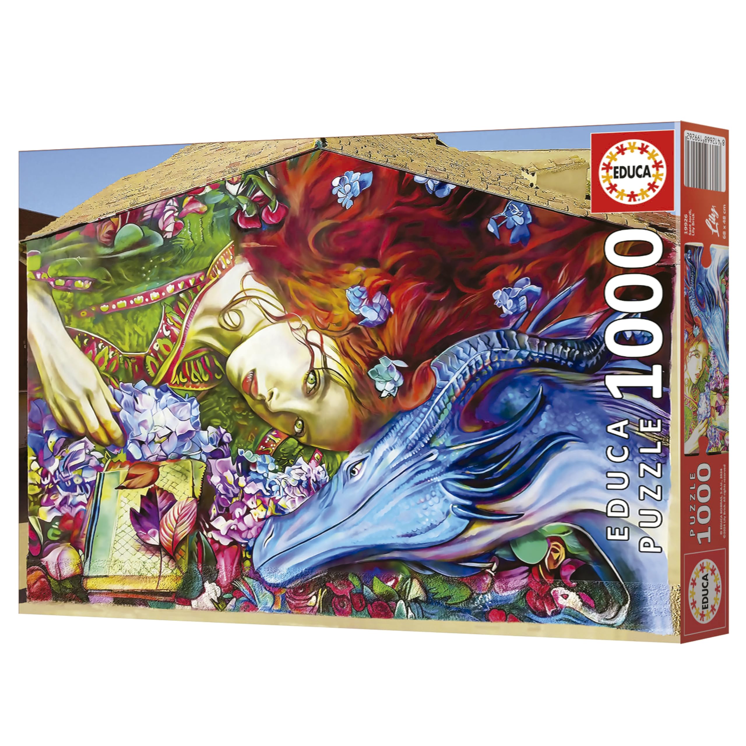 educa-sant-jordi-19926-1000-teile-puzzle-mit-kleber-68x48-cm image 6