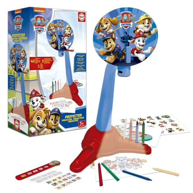 educa-20444-paw-patrol-bildprojektor-malset-40-folien image 1