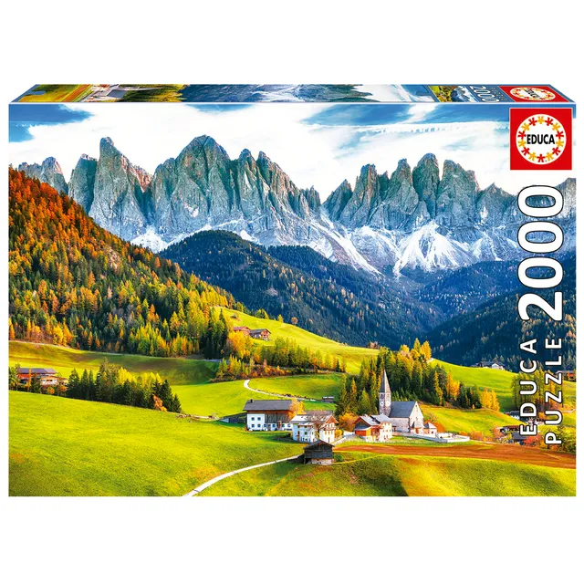 educa-herbst-dolomiten-19566-2000-teile-puzzle-landschaft image 1