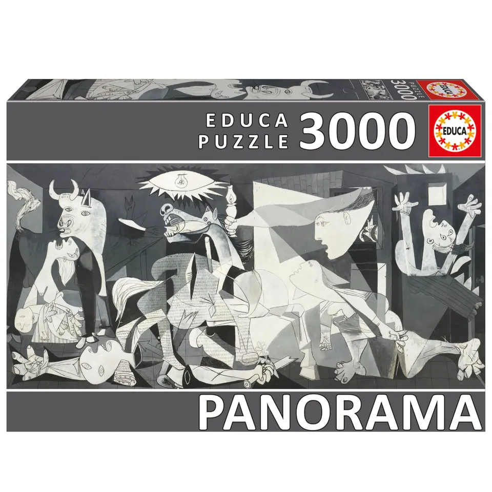 educa-guernica-3000-teile-puzzle-kubistisch-144-x-60-cm image 1