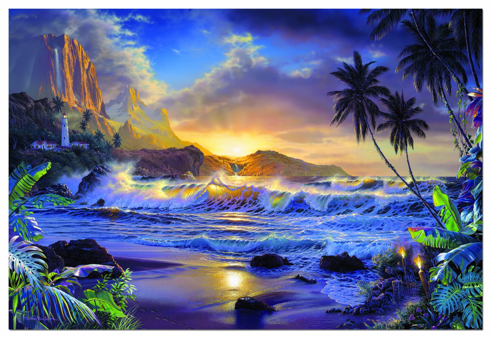 educa-15318-jenseits-der-tore-von-hana-puzzle-4000-teile image 2