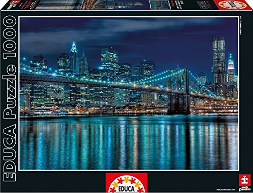 educa-manhattan-bei-nacht-puzzle-1000-teile-stadt image 2