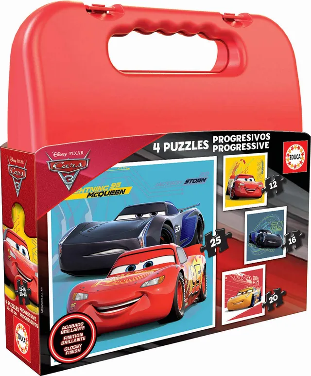 educa-progressive-cars-3-puzzlekoffer-4-puzzles-ab-3-jahren image 1