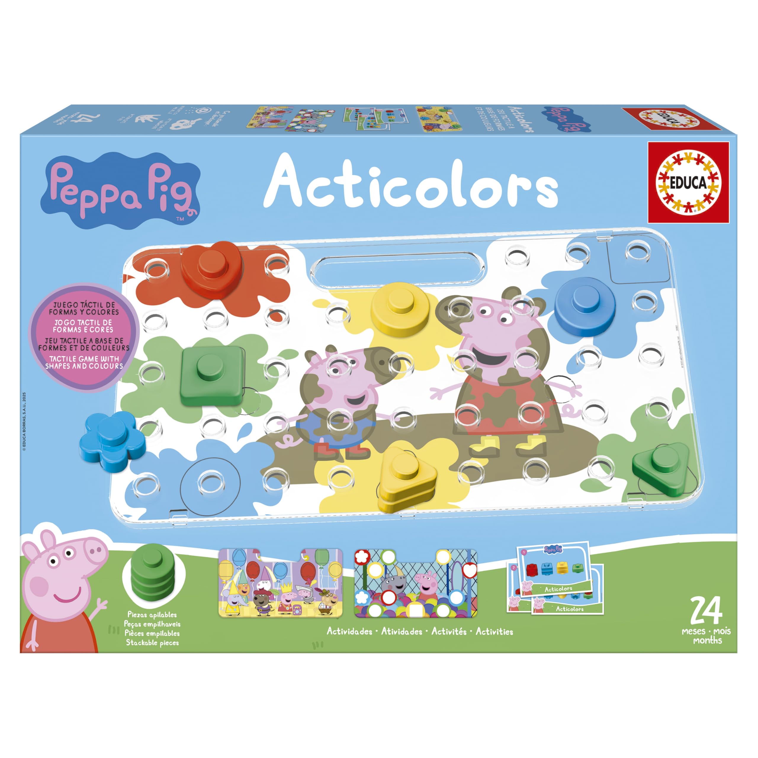 educa-acticolors-peppa-wutz-lernspiel-farben-formen-ab-2 image 1