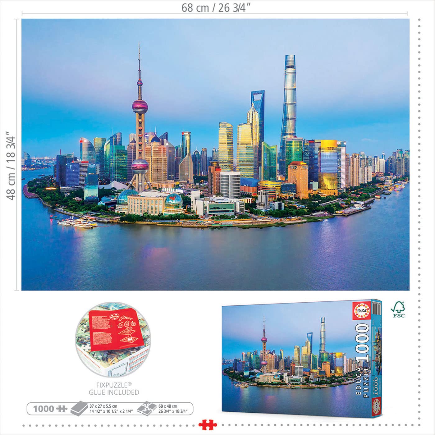 educa-19254-shanghai-1000-teile-st-dtepuzzle-skyline-ab-10-jahren image 3